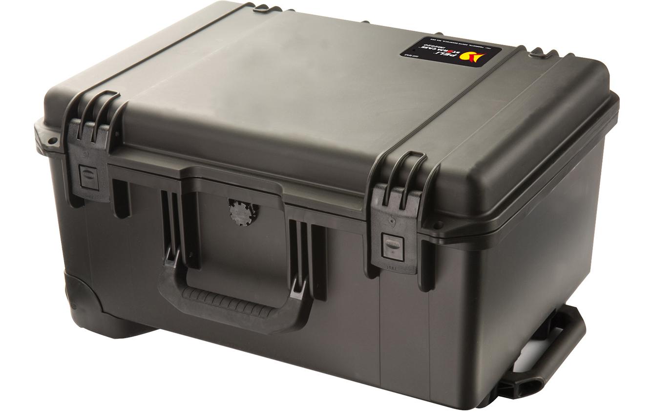 Peli Schutzkoffer iM2620 – 45,9 l, 2 Rollen, Schwarz, 53,8 × 26,9 × 40,6 cm