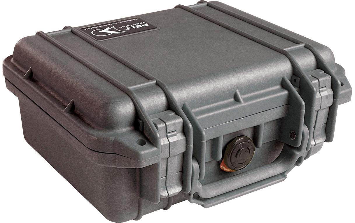 Peli Case 1200 Schutzkoffer, Schwarz