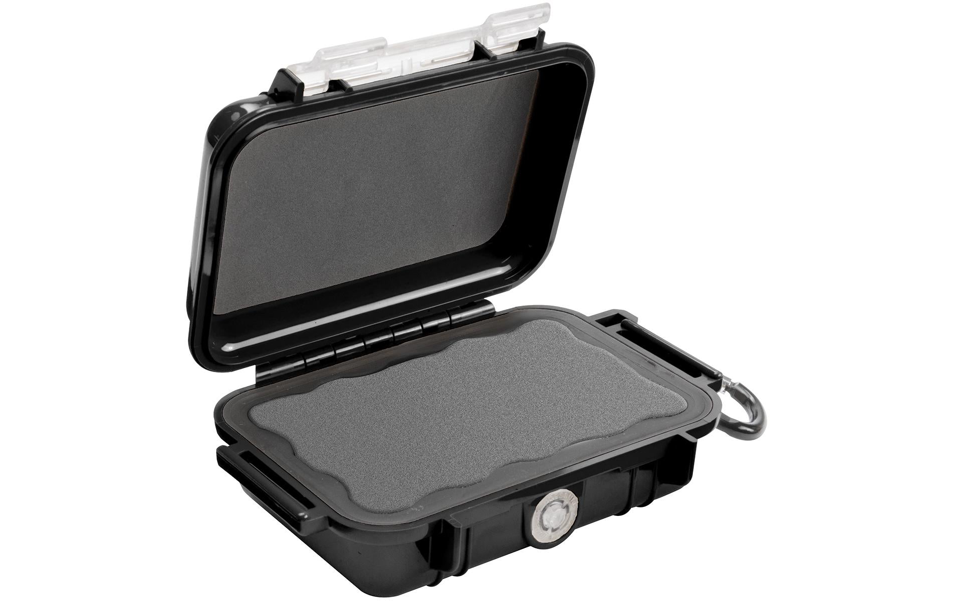 Peli 1010 Micro Case Schutzkoffer – IP67, 0,35 l, 149 × 103 × 53 mm – Schwarz