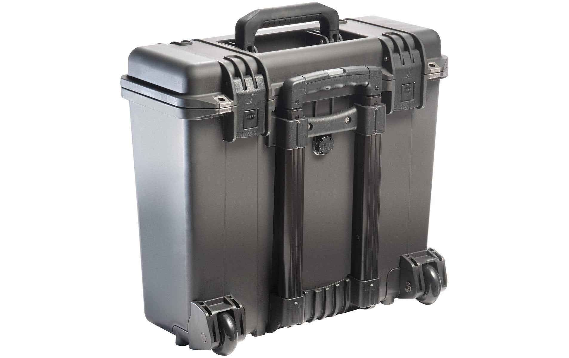 Peli Schutzkoffer Storm Case iM2435 – 28,9 l, wasserdicht, 2 Rollen, schwarz, 47,3 × 41,9 × 23,5 cm
