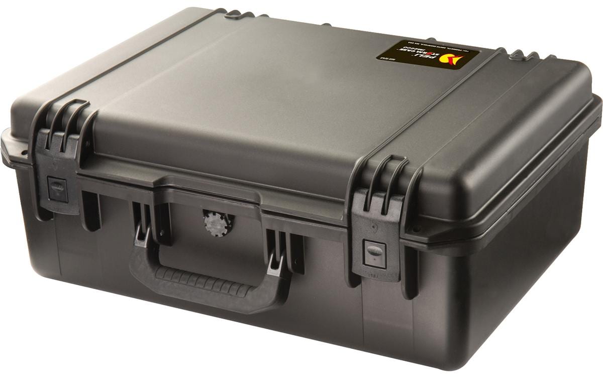 Peli Schutzkoffer iM2600 – 4,96 l, schwarz, 30 × 11,9 × 24,9 cm