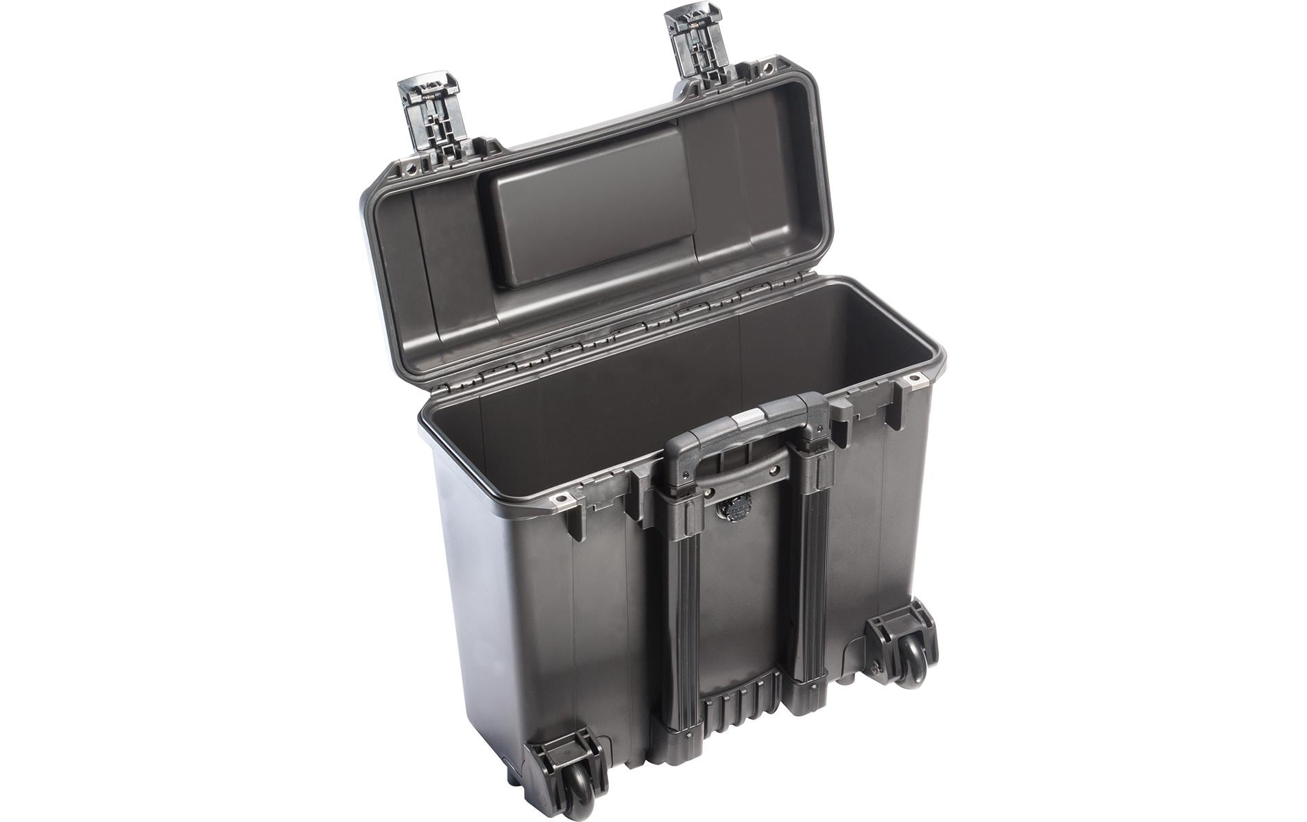 Peli Schutzkoffer Storm Case iM2435 – 28,9 l, wasserdicht, 2 Rollen, schwarz, 47,3 × 41,9 × 23,5 cm
