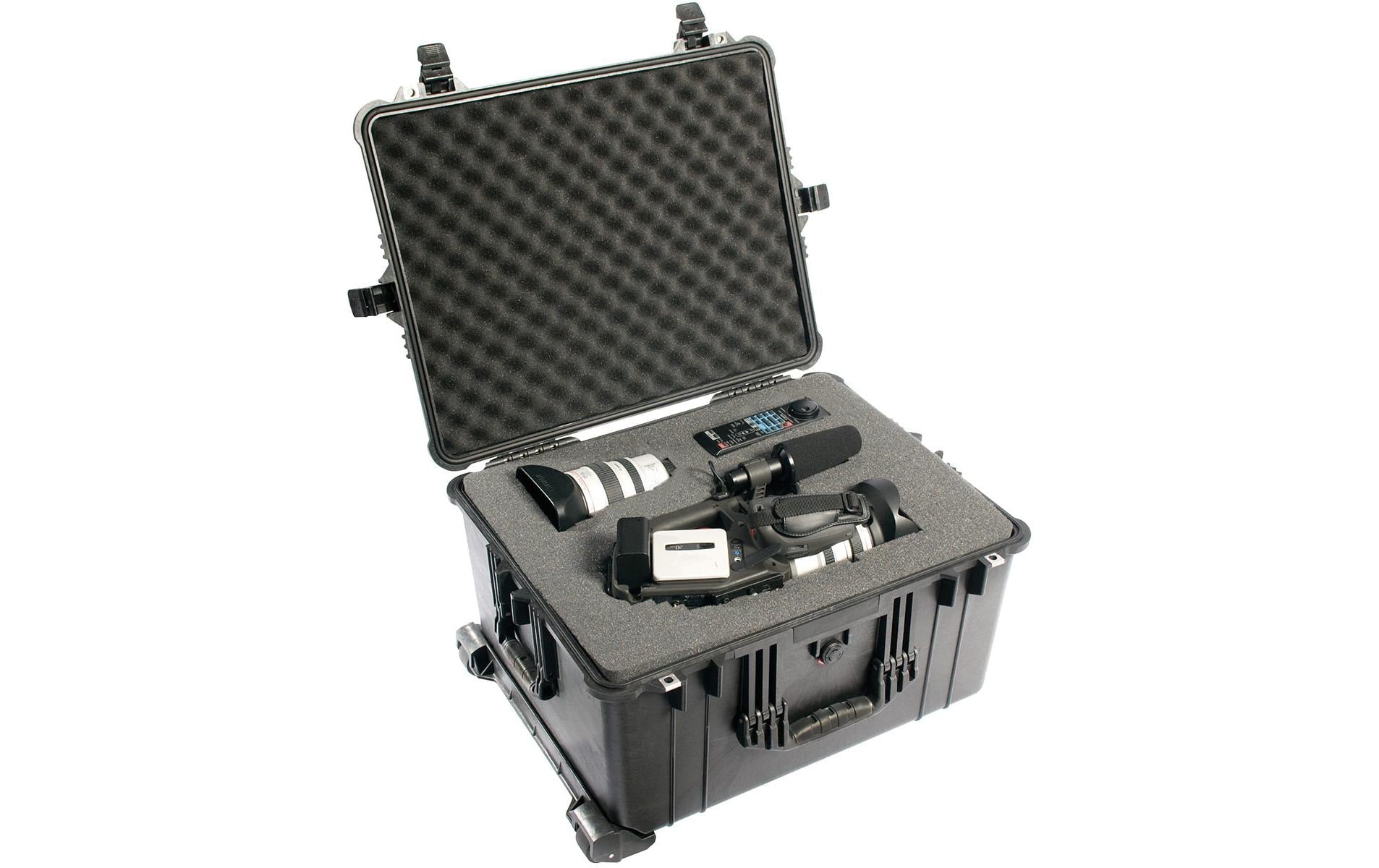 Peli Schutzkoffer 1620 – 71,7 l, wasserdicht, PP, schwarz, 63 × 35,2 × 49,2 cm