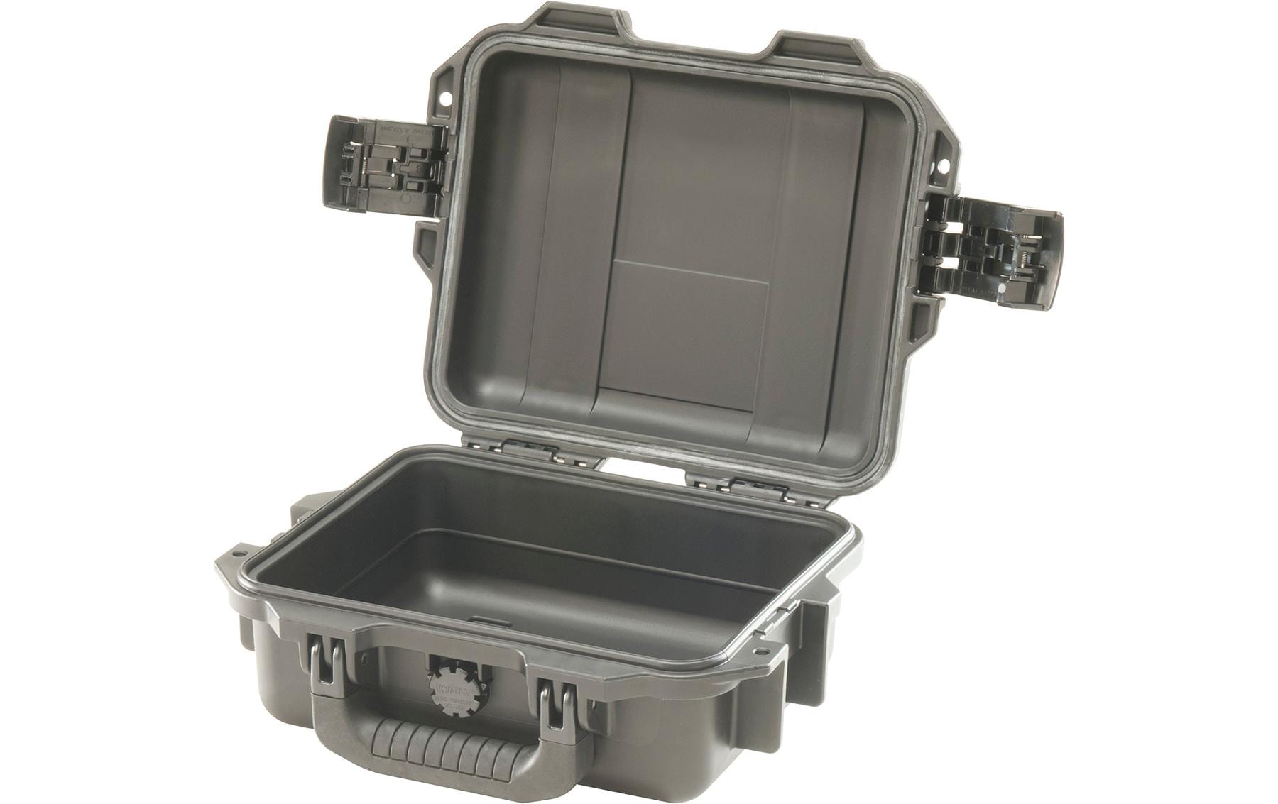 Peli iM2050 Aufbewahrungsbox 4,96 l – wasserfest, Klickverschluss, Handgriff, schwarz, B 300 × H 119 × T 249 mm