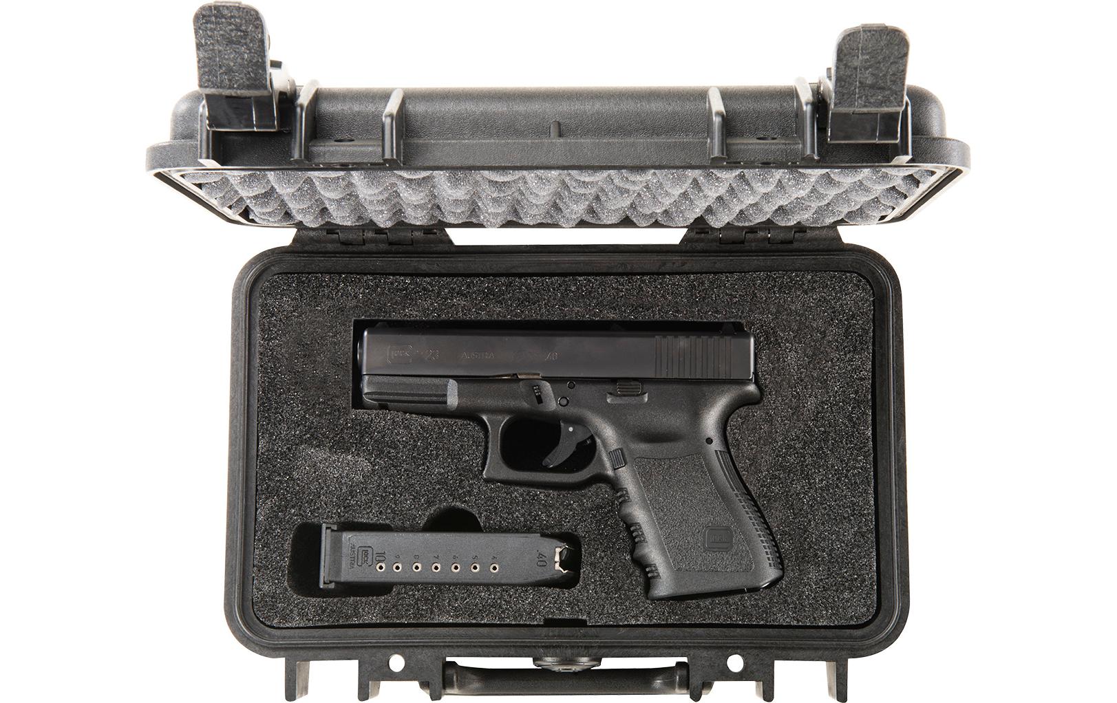 Peli Case 1170 – Schutzkoffer, 3,3 l, PP, Schwarz, 29,5 × 9,5 × 21 cm