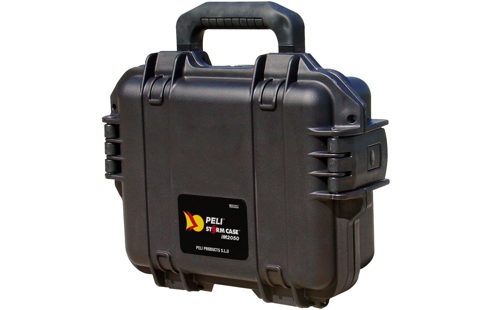 Peli iM2050 Schutzkoffer 4,96 l – IP67, mit Klickverschluss, Schwarz, B 300 × H 119 × T 249 mm