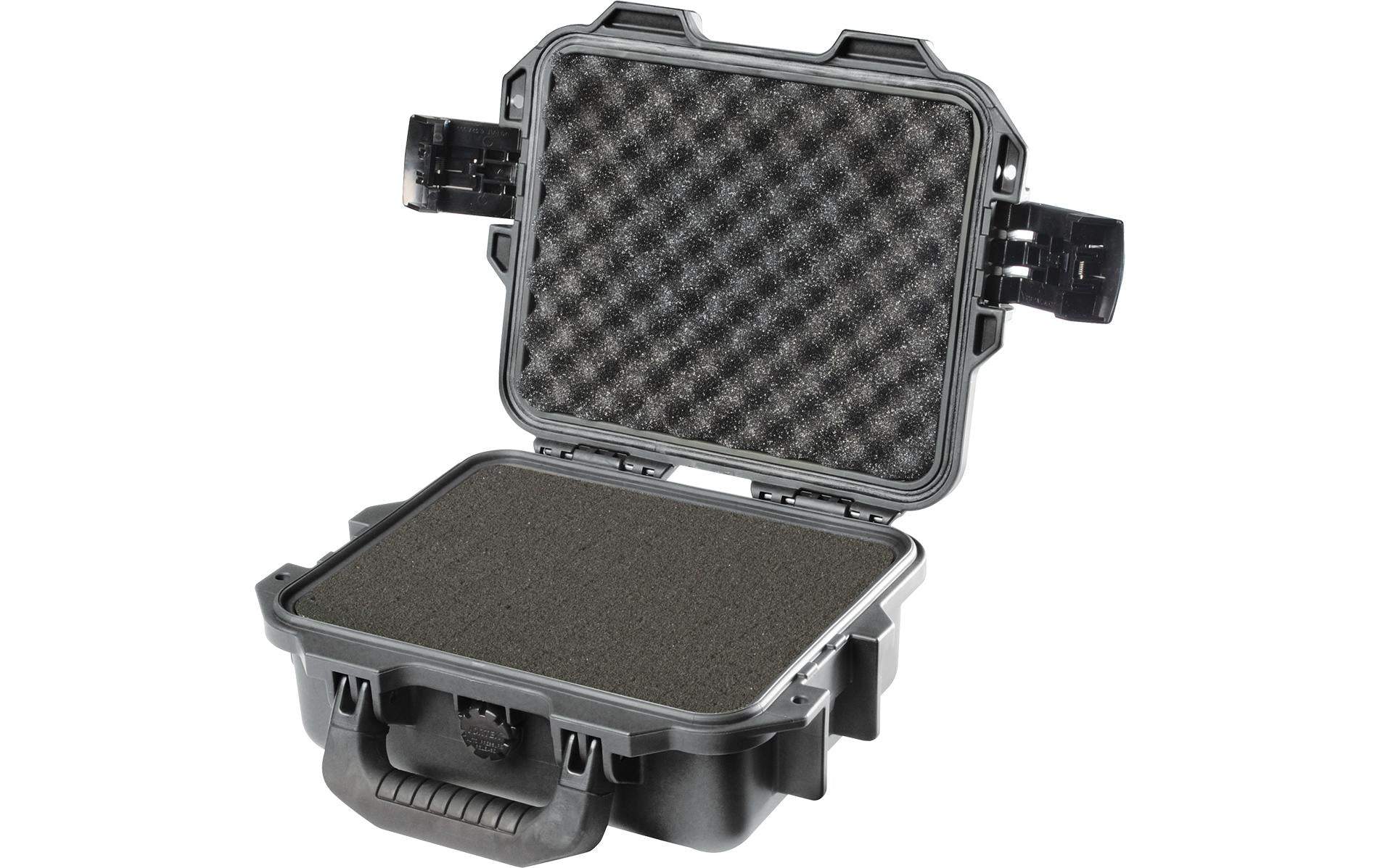 Peli iM2050 Schutzkoffer 4,96 l – IP67, mit Klickverschluss, Schwarz, B 300 × H 119 × T 249 mm