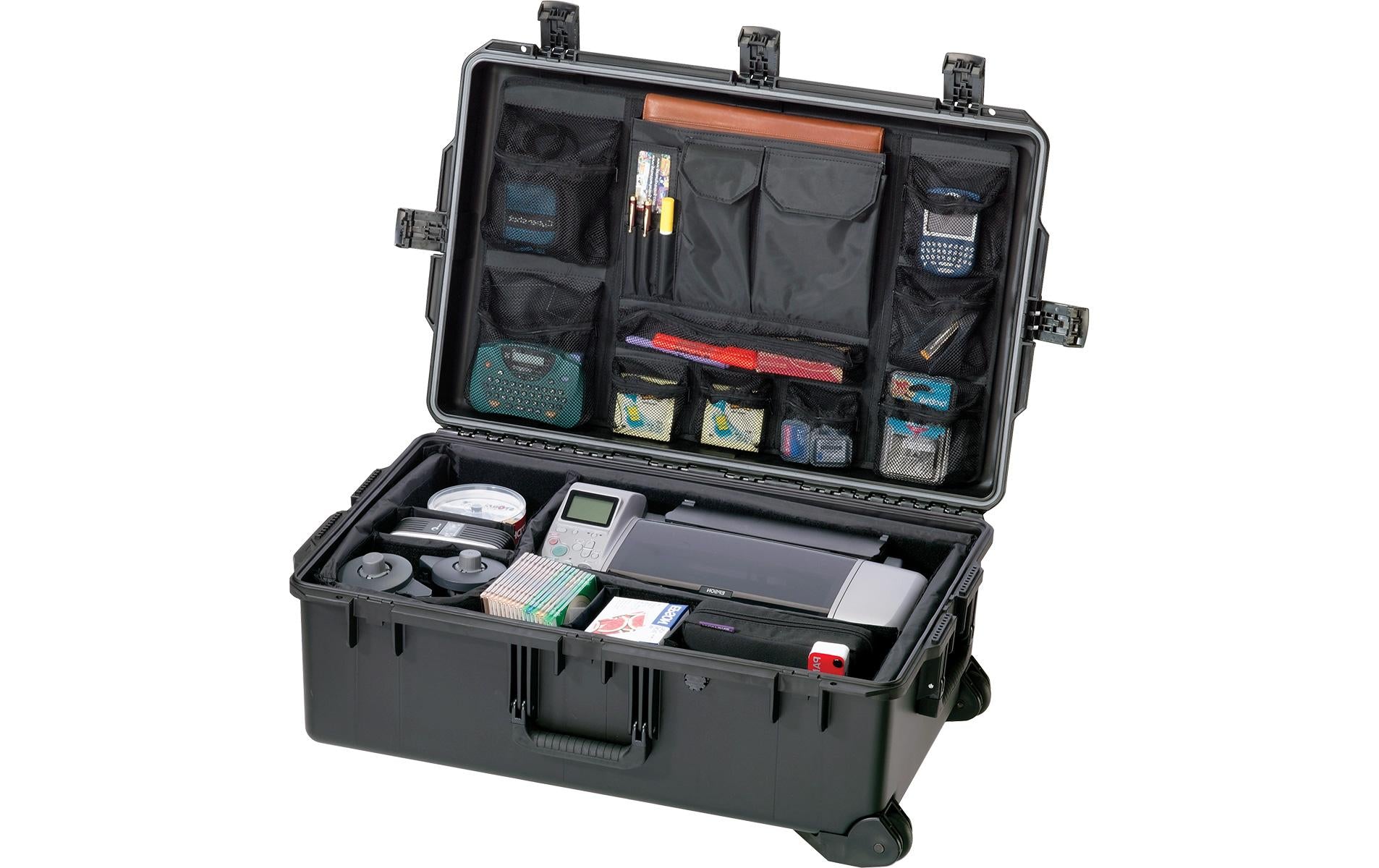 Peli Schutzkoffer Storm Case iM2950 – 89,82 l, wasserdicht, 2 Rollen, schwarz, 79,5 × 31,0 × 51,8 cm