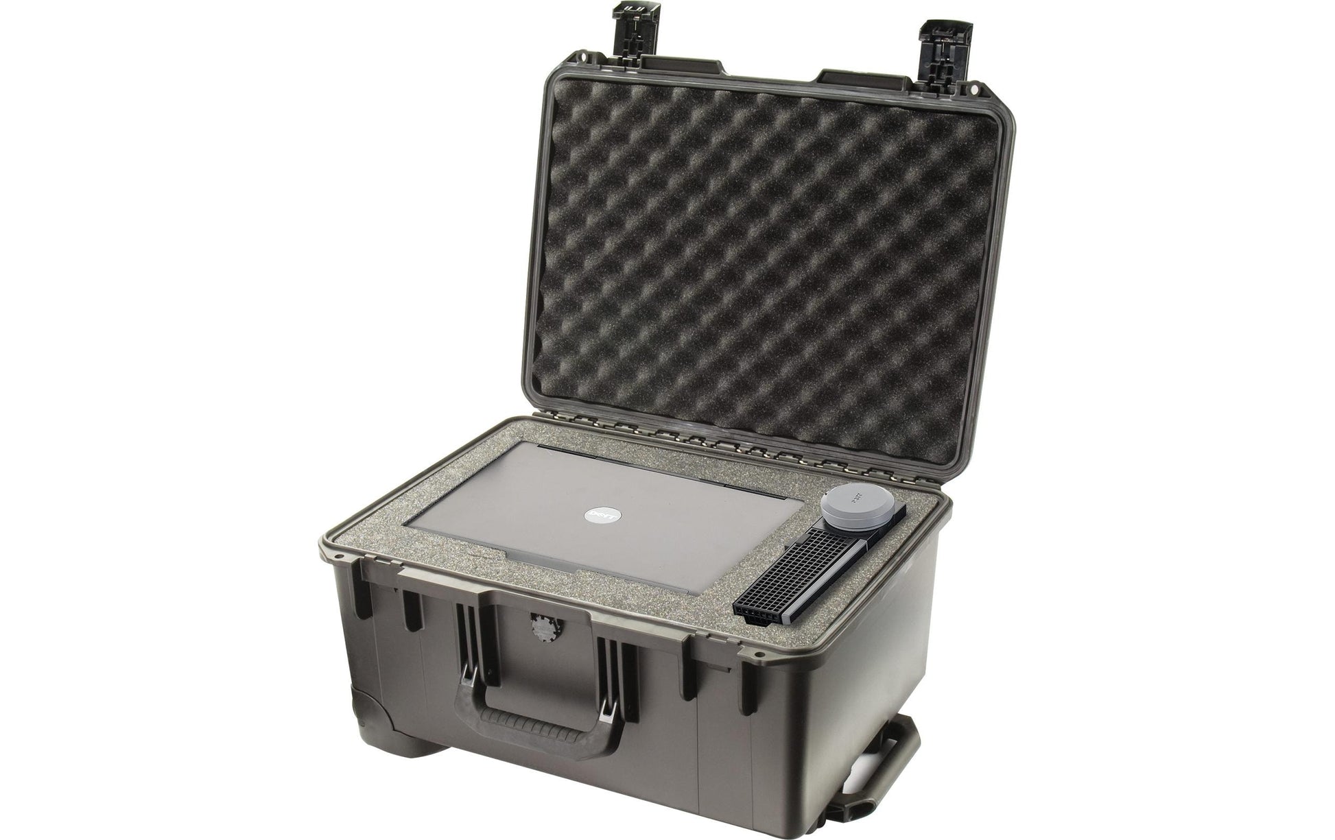 Peli Schutzkoffer iM2620 – 45,9 l, 2 Rollen, Schwarz, 53,8 × 26,9 × 40,6 cm