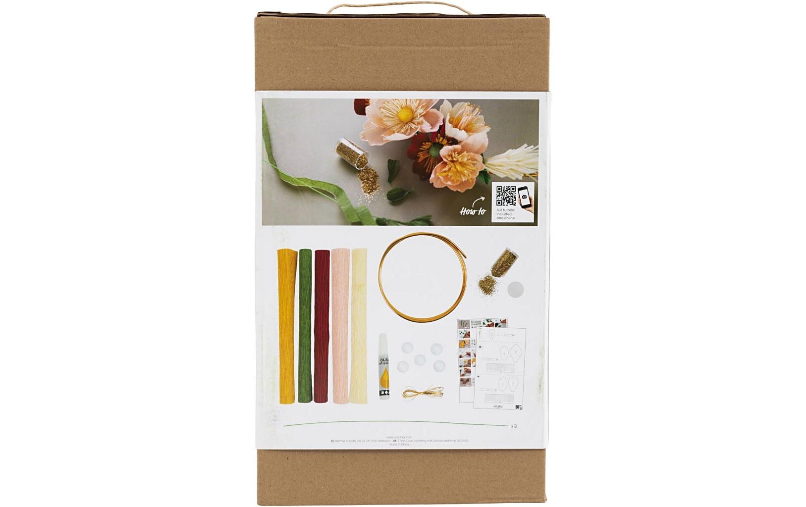 Creativ Company Krepppapier-Set – Bastelset – Mehrfarbig – 1-teilig – Ab 10 Jahren