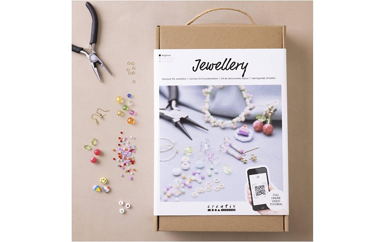 Creativ Company Broschen-Bastelset – Mehrfarbig – ab 10 Jahren