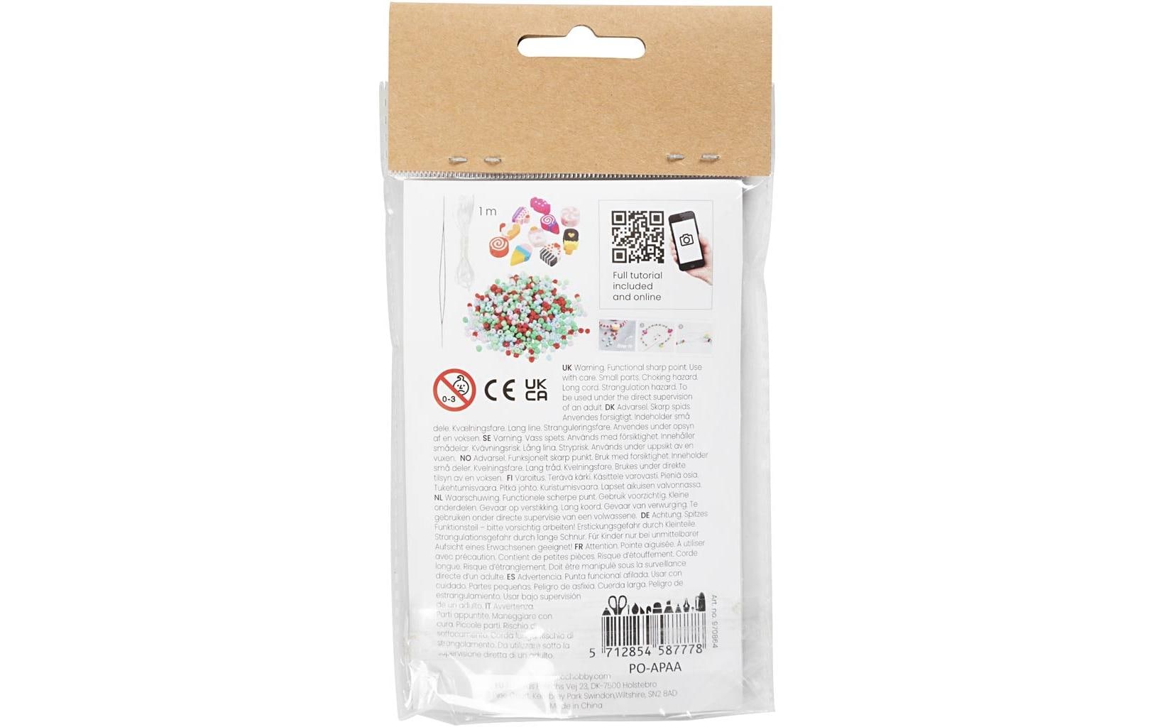 Creativ Company Bastelset Schmuck – mit Perlen und Schnüren – ab 10 Jahren