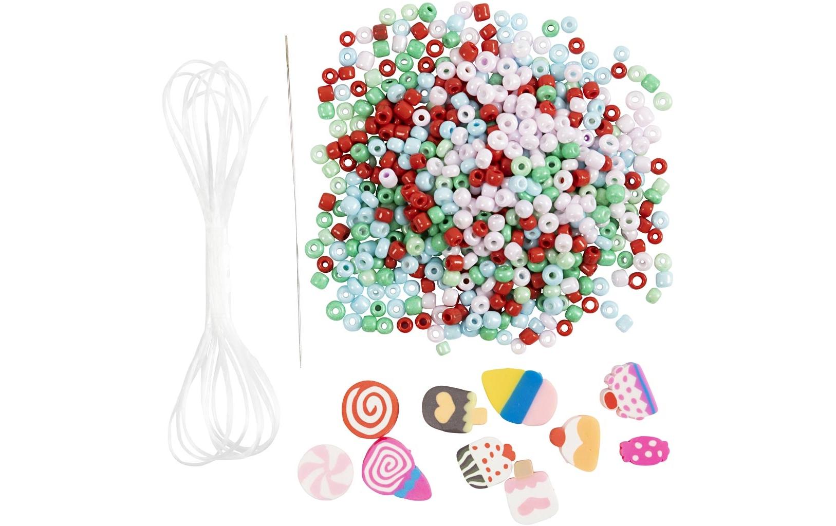 Creativ Company Bastelset Schmuck – mit Perlen und Schnüren – ab 10 Jahren