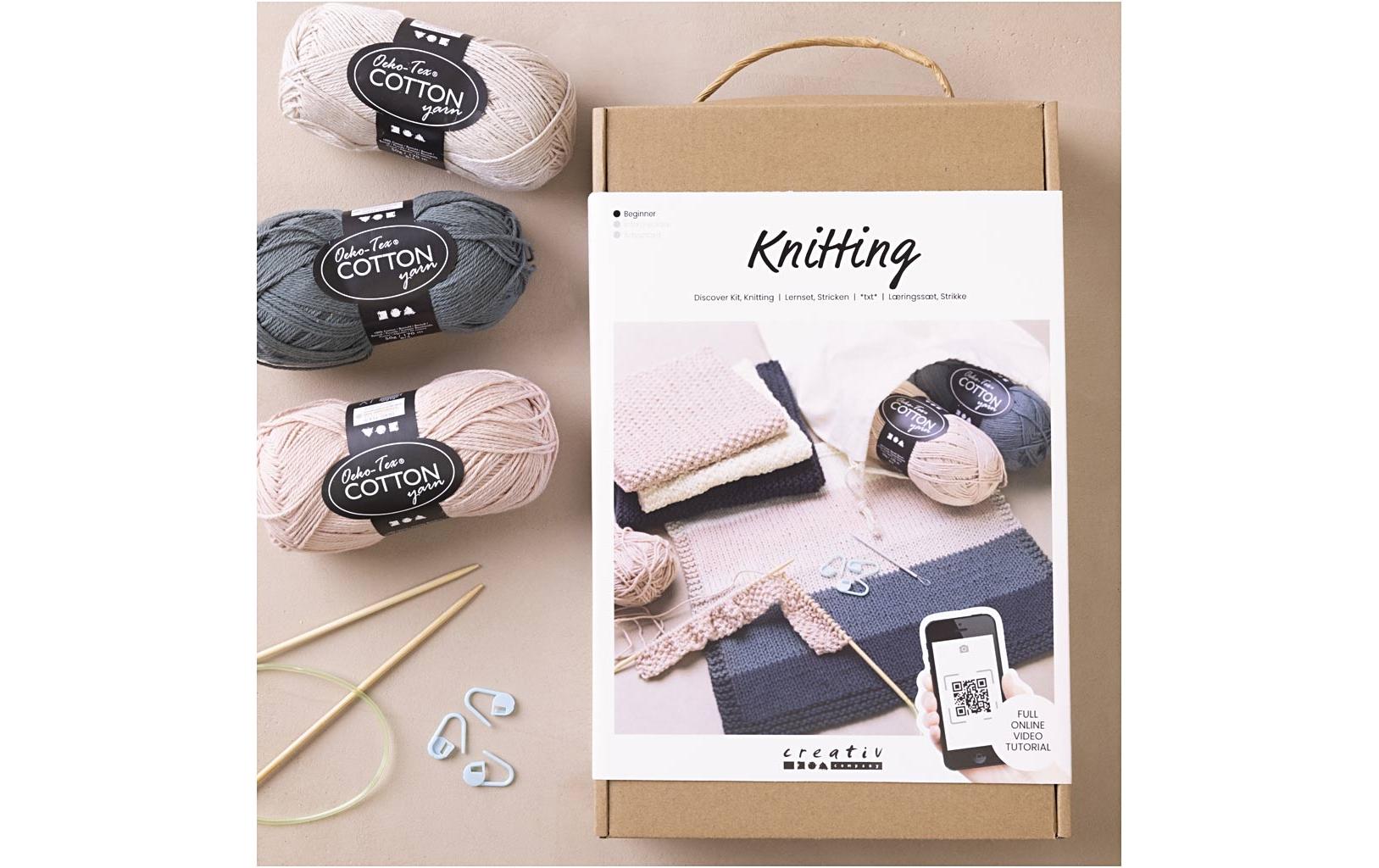 Creativ Company Starter Strickset – Grau