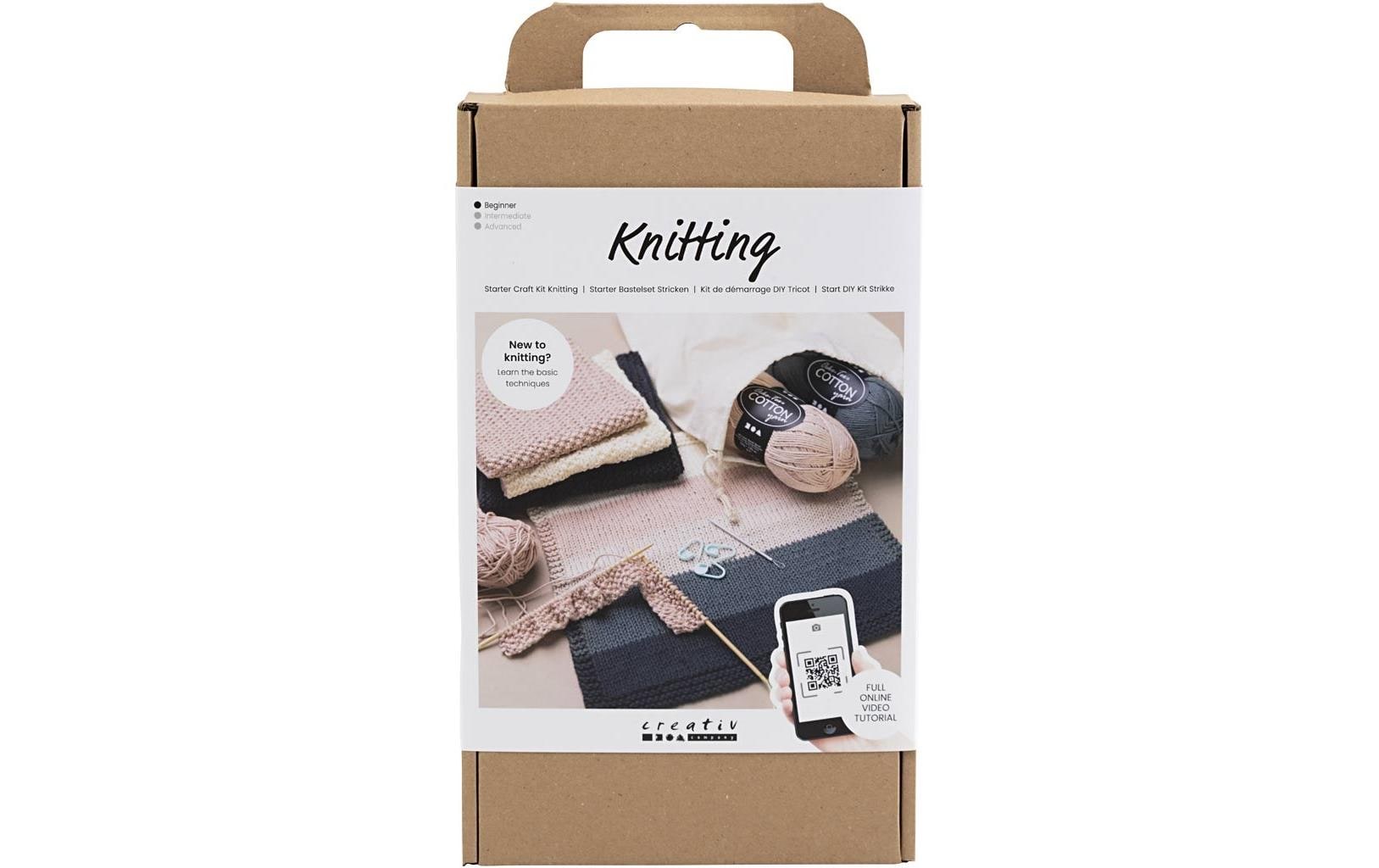 Creativ Company Starter Strickset – Grau