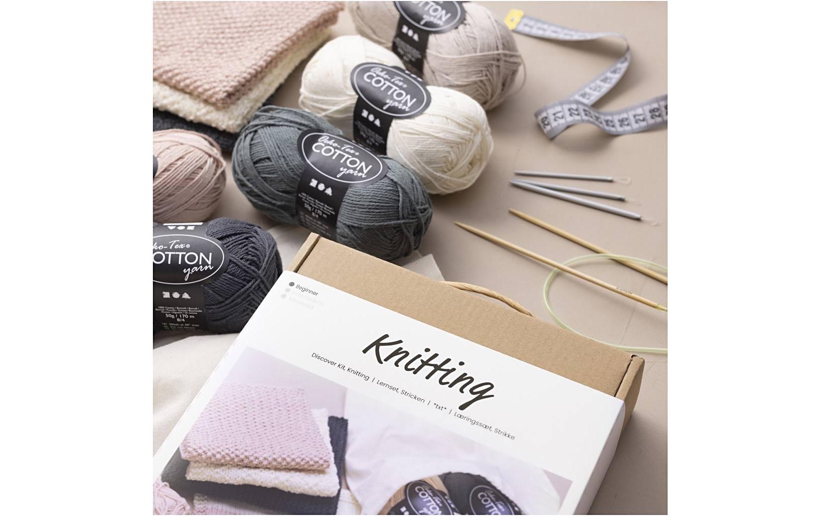 Creativ Company Starter Strickset – Grau