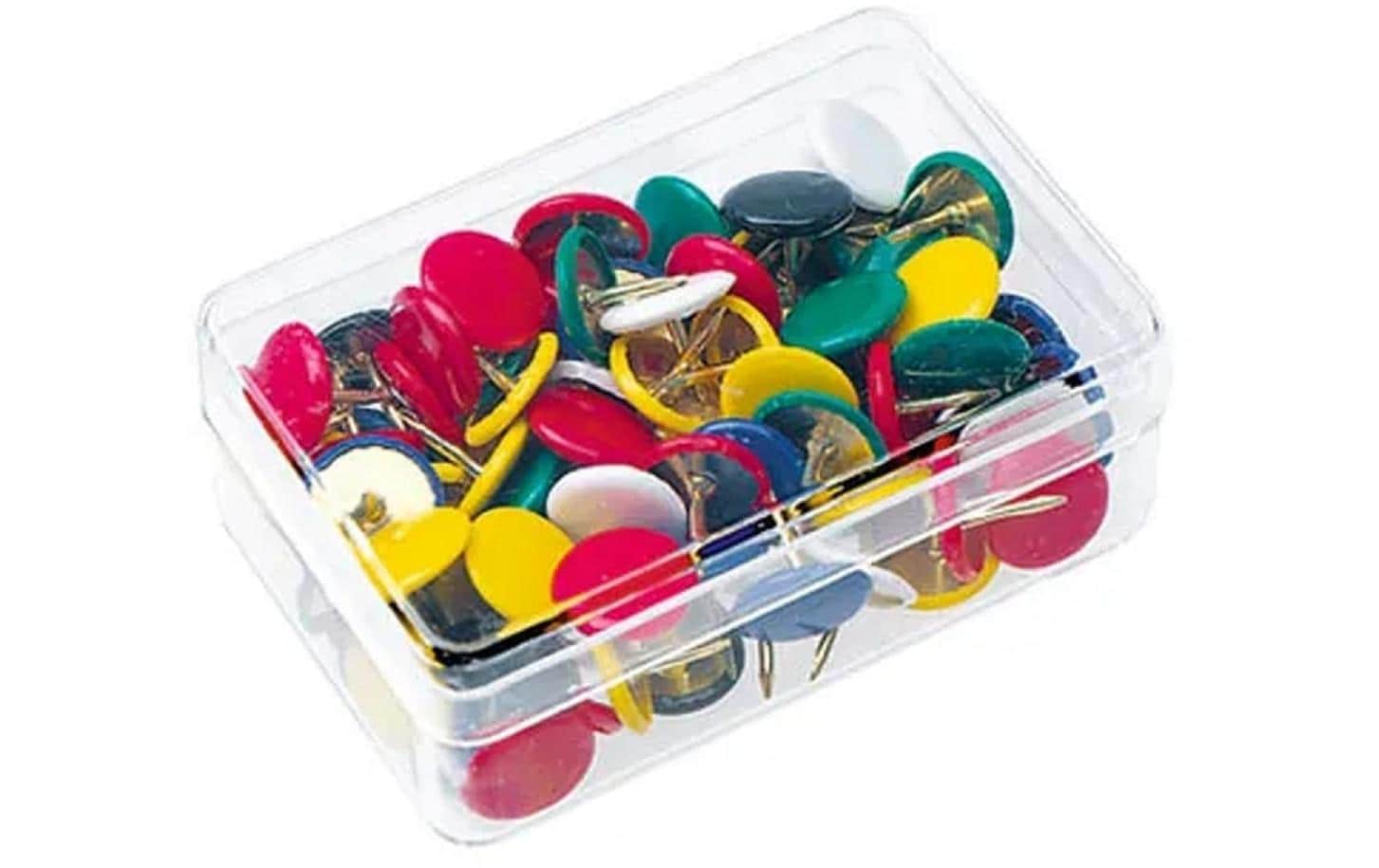 Alco Reissnägel – 100 Stück, Ø 9,5 mm, plastiküberzogen, weiss
