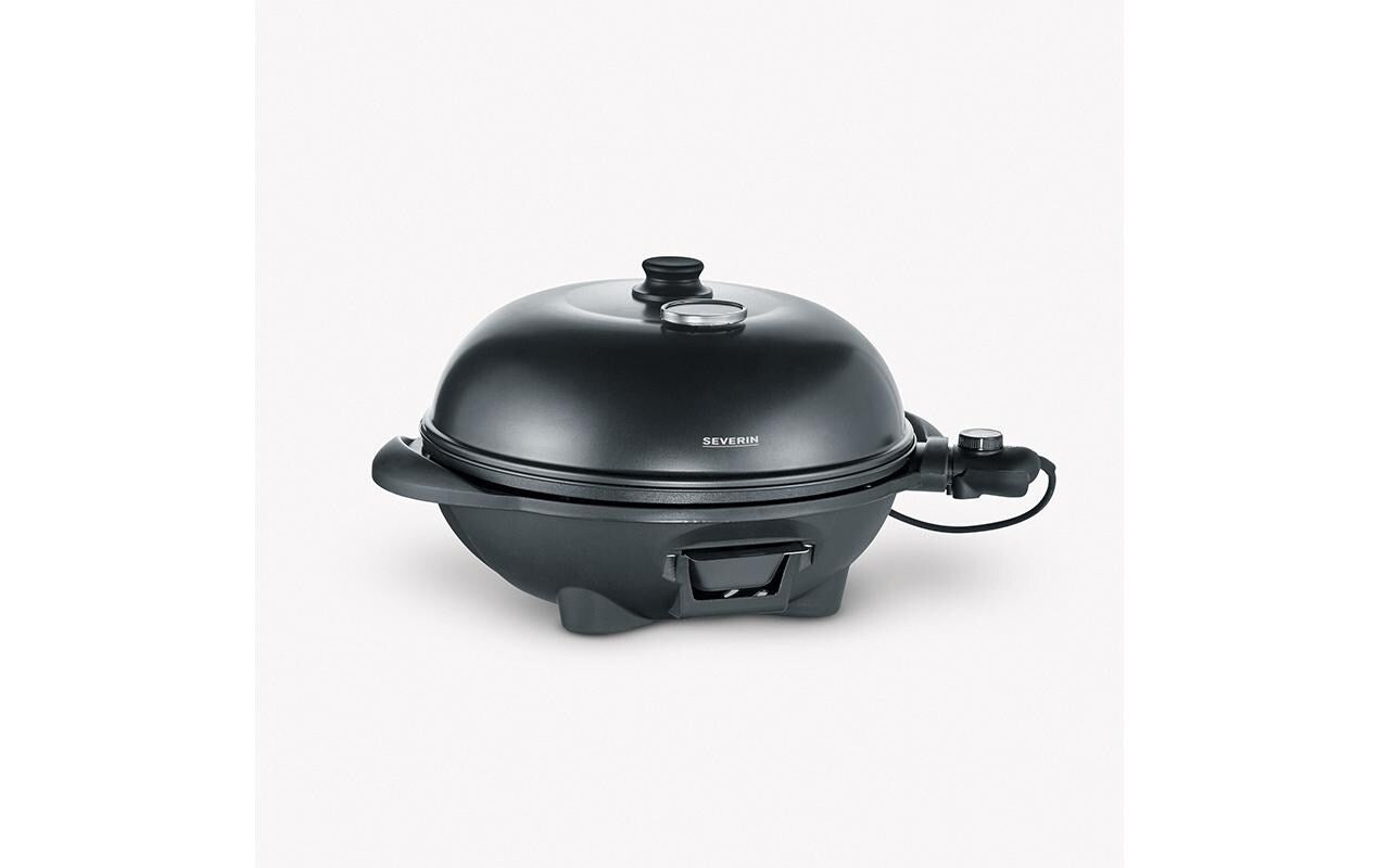 Severin Grill PG 8541 – 41 × 41 cm, 2000 W, Thermometer – schwarz