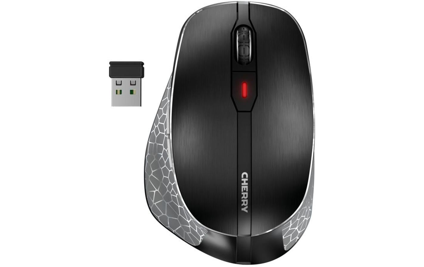 CHERRY DW 9500 SLIM – Tastatur, kabellos (Bluetooth/2,4 GHz), CH-Layout (DE-CH) – für Windows