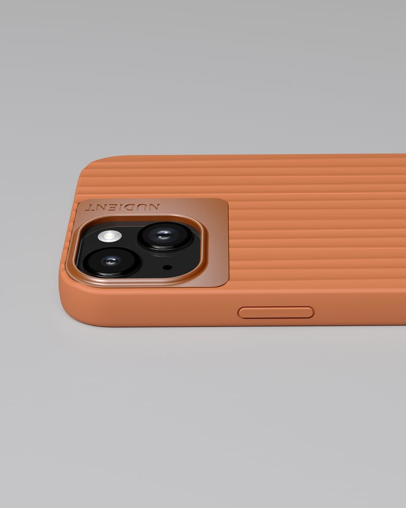 Nudient – Backcover – für Apple iPhone 14 – Orange