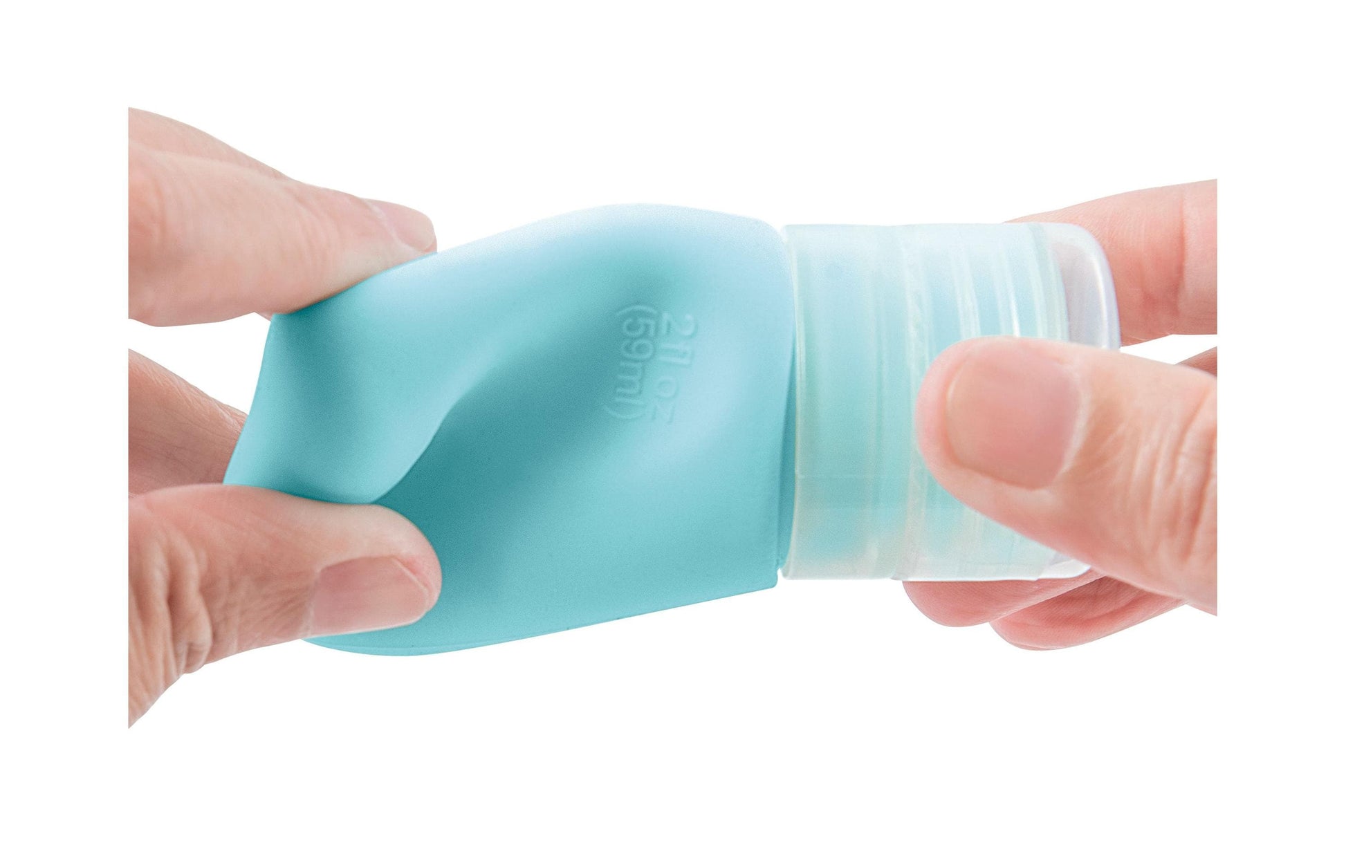 Diaqua Kosmetikflaschen – BPA-frei – 59 ml, 45×80 mm – mehrfarbig – Silikon – 3 Stk.