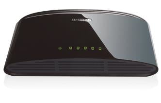 D-Link DES-1005D/E – Unmanaged Switch – 5×Fast Ethernet (10/100), Schwarz