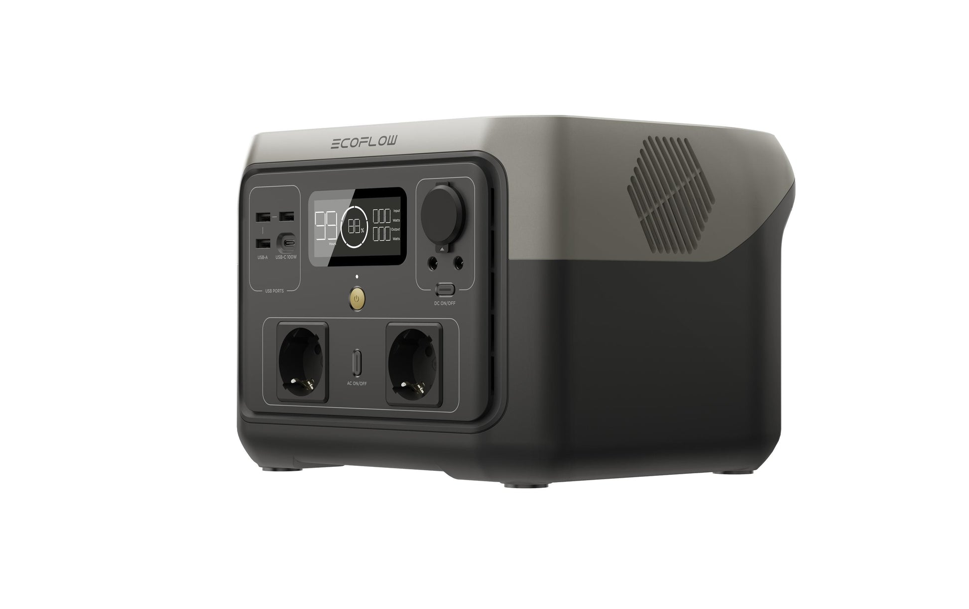 EcoFlow RIVER 2 Max – Powerstation – 512 Wh, LiFePO4