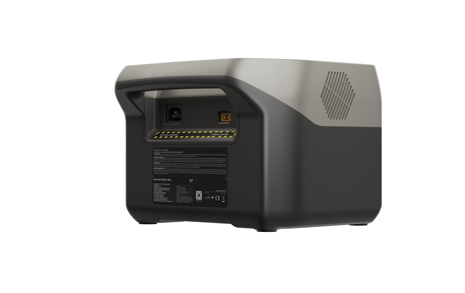 EcoFlow RIVER 2 Max – Powerstation – 512 Wh, LiFePO4