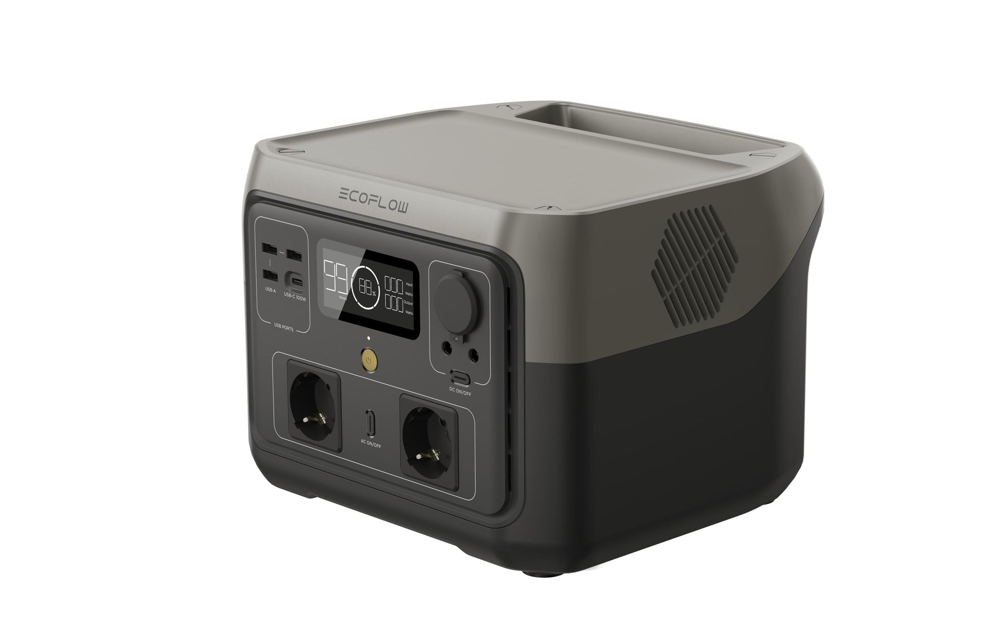 EcoFlow RIVER 2 Max – Powerstation – 512 Wh, LiFePO4