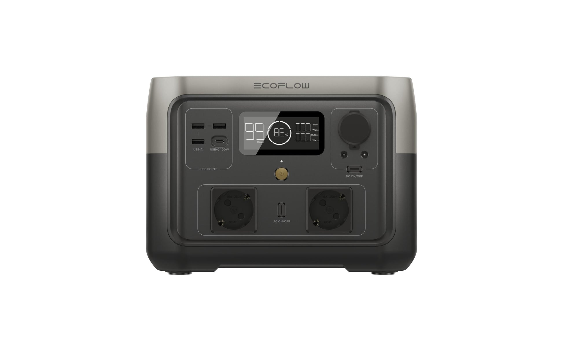 EcoFlow RIVER 2 Max – Powerstation – 512 Wh, LiFePO4