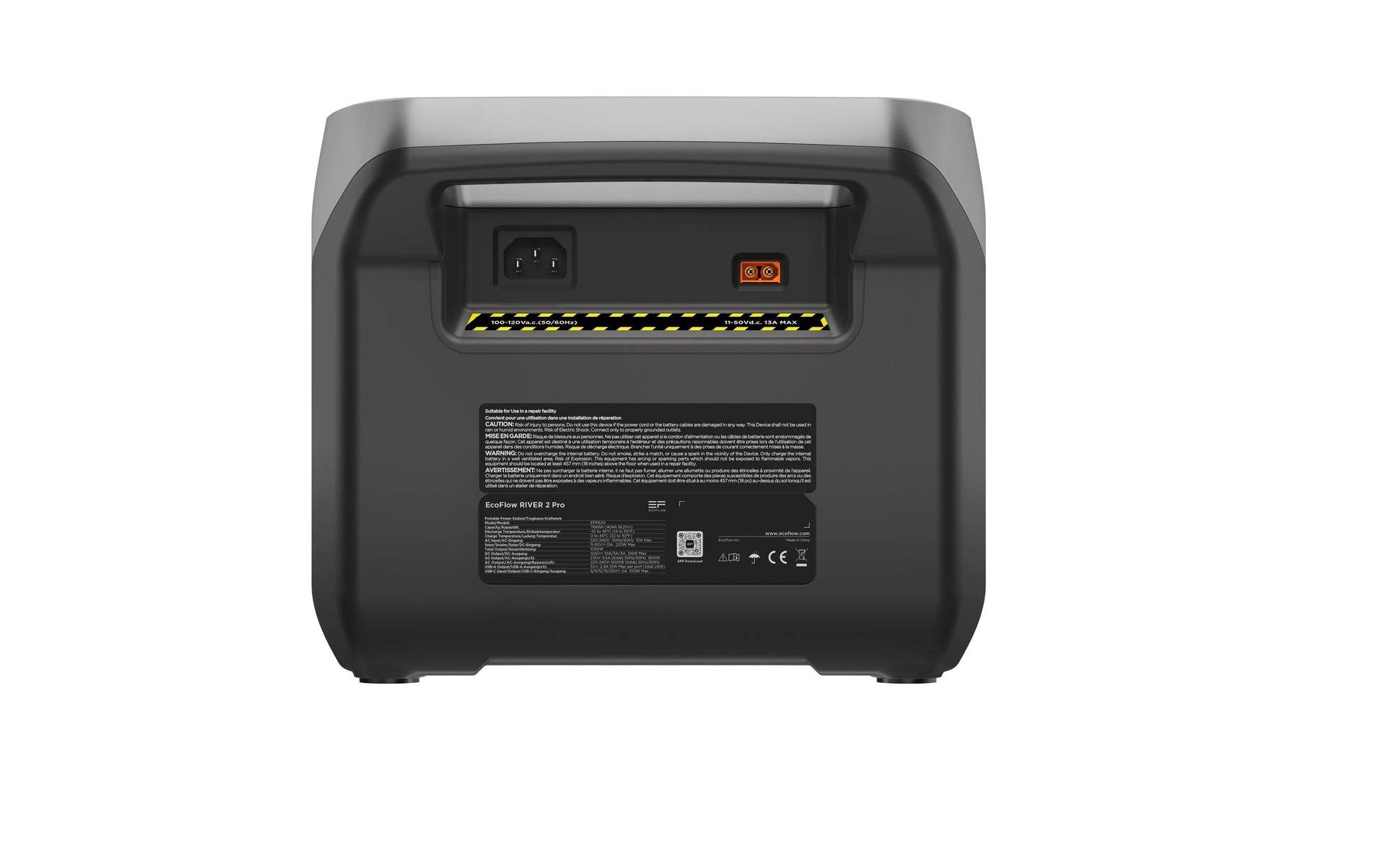 EcoFlow RIVER 2 Pro – Powerstation – 768 Wh, LiFePO4