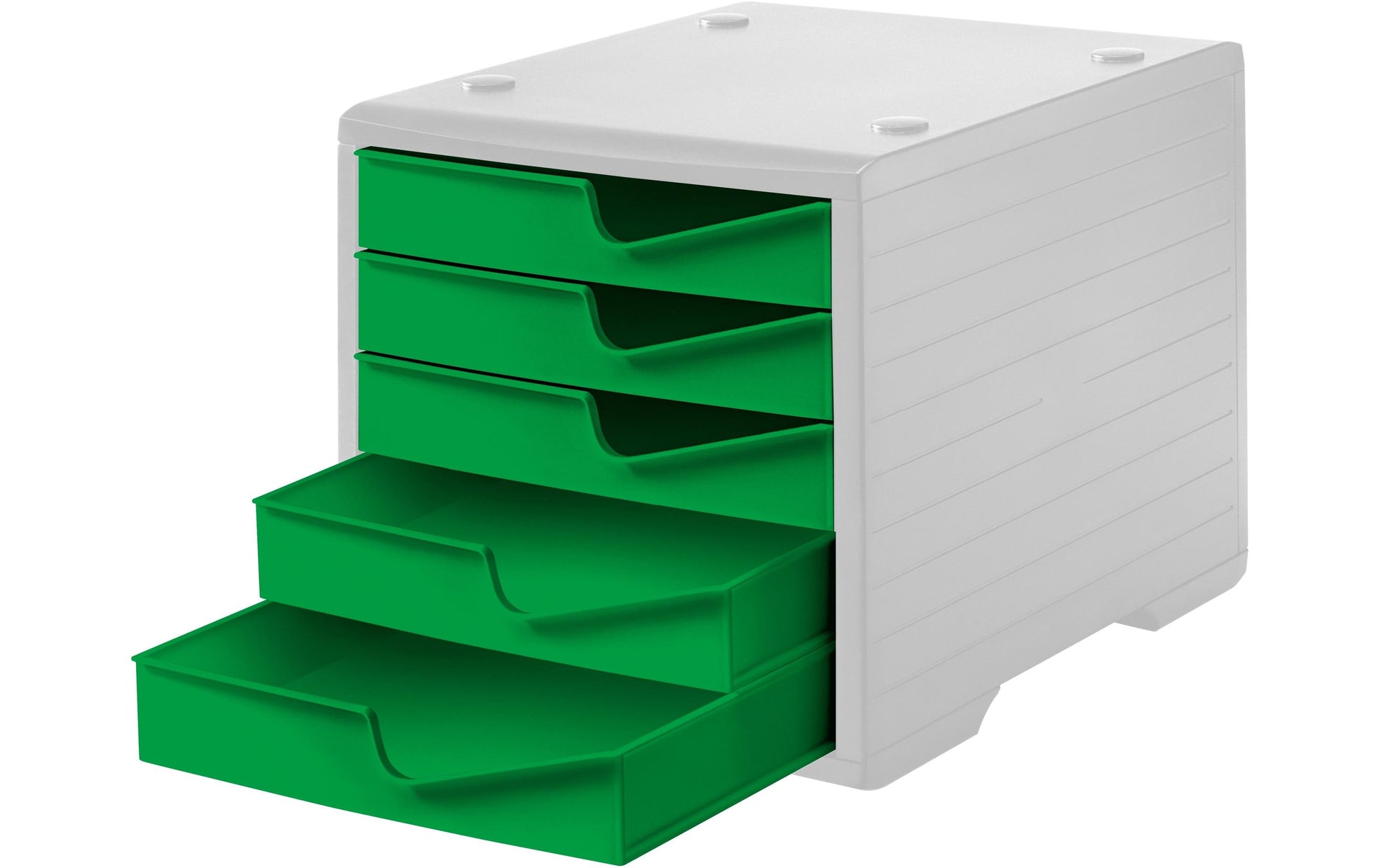 Styro Schubladenelement SWINGBOX – für Format A4 und C4 – 270 × 340 × 255 mm