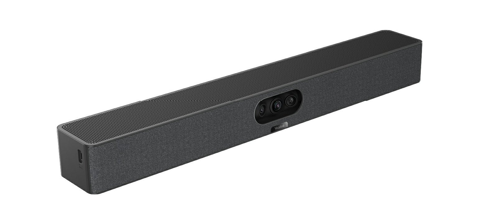Yealink MeetingBar A25 – Videobar – 4K, 151° Sichtfeld, Auto Framing, HDMI, USB-C, LAN (RJ45), WLAN