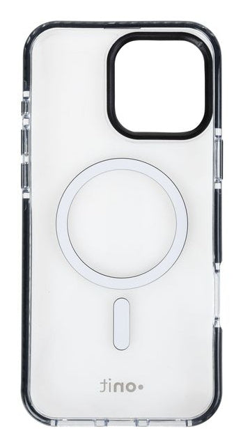 ONIT Backcover – für Apple iPhone 16 Pro Max, MagSafe, PC+TPE+TPU, schwarz/transparent, bis 3 m sturzsicher