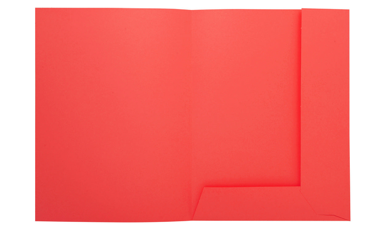 Exacompta Aktendeckel – A4 – Karton – Rot – 240 × 320 mm – 50 Stk.