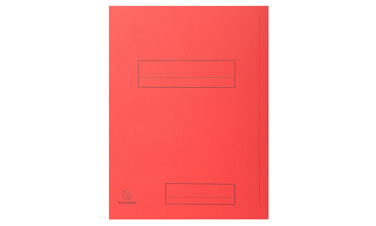 Exacompta Aktendeckel – A4 – Karton – Rot – 240 × 320 mm – 50 Stk.