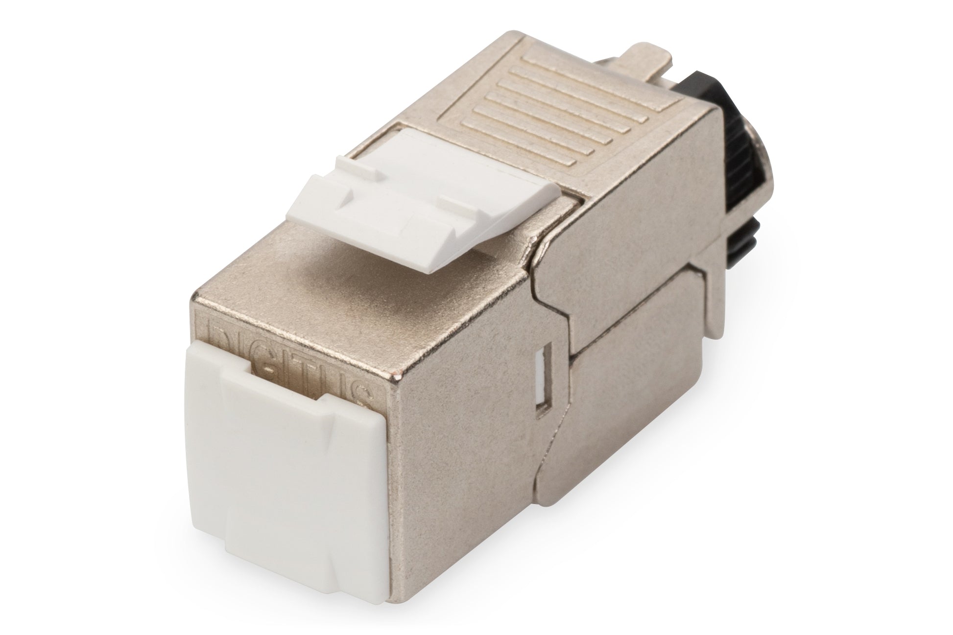 Digitus Cat 6A Keystone-Modul – geschirmt, RJ-45 (LSA), 24er-Set, Silber