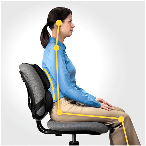 Fellowes Rückenstütze Professional – schwarz