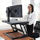 Ergotron WorkFit-T – Stehtisch – Schwarz – Höhenverstellbar