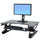 Ergotron WorkFit-T – Stehtisch – Schwarz – Höhenverstellbar