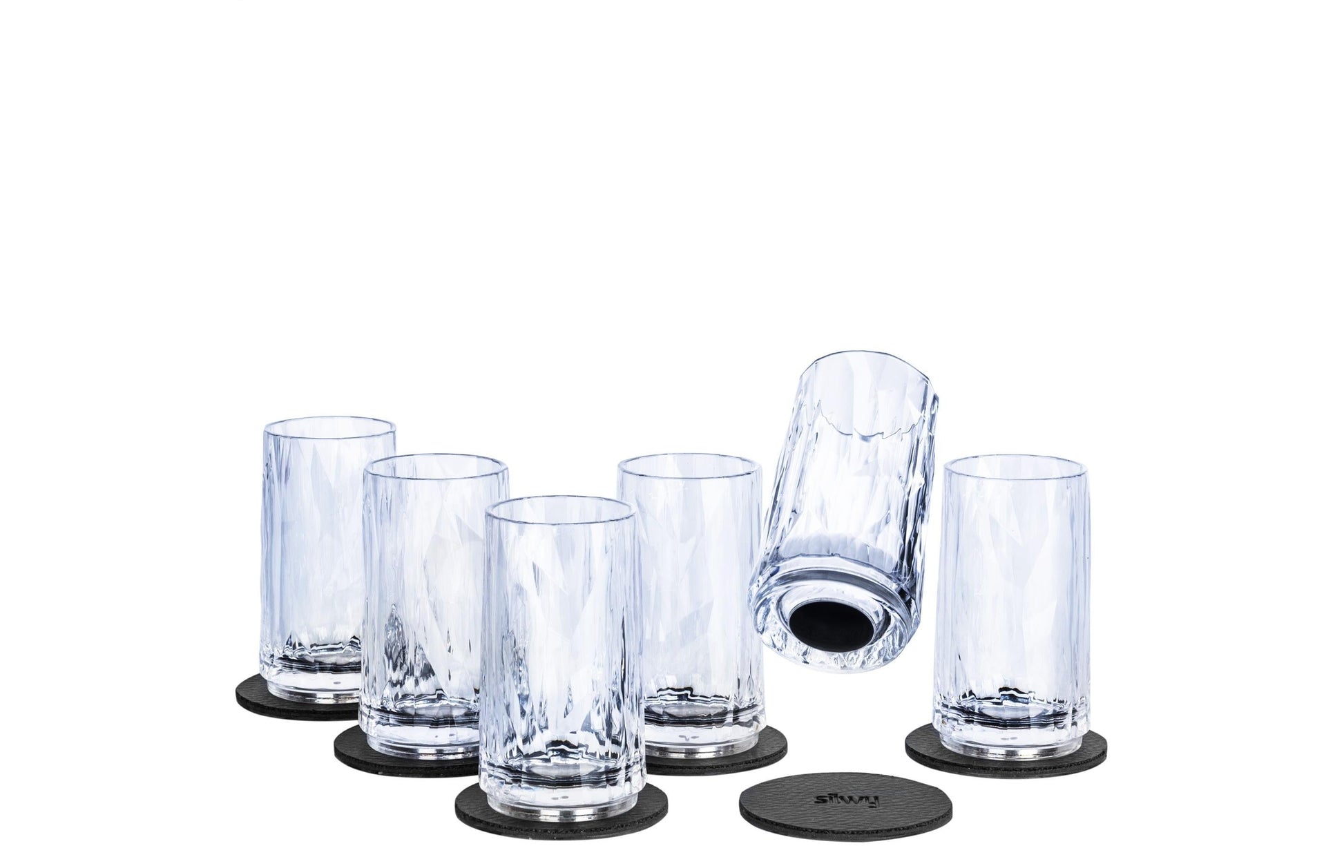 Silwy Glas – SHOT, Kunststoff rund, 7 cm