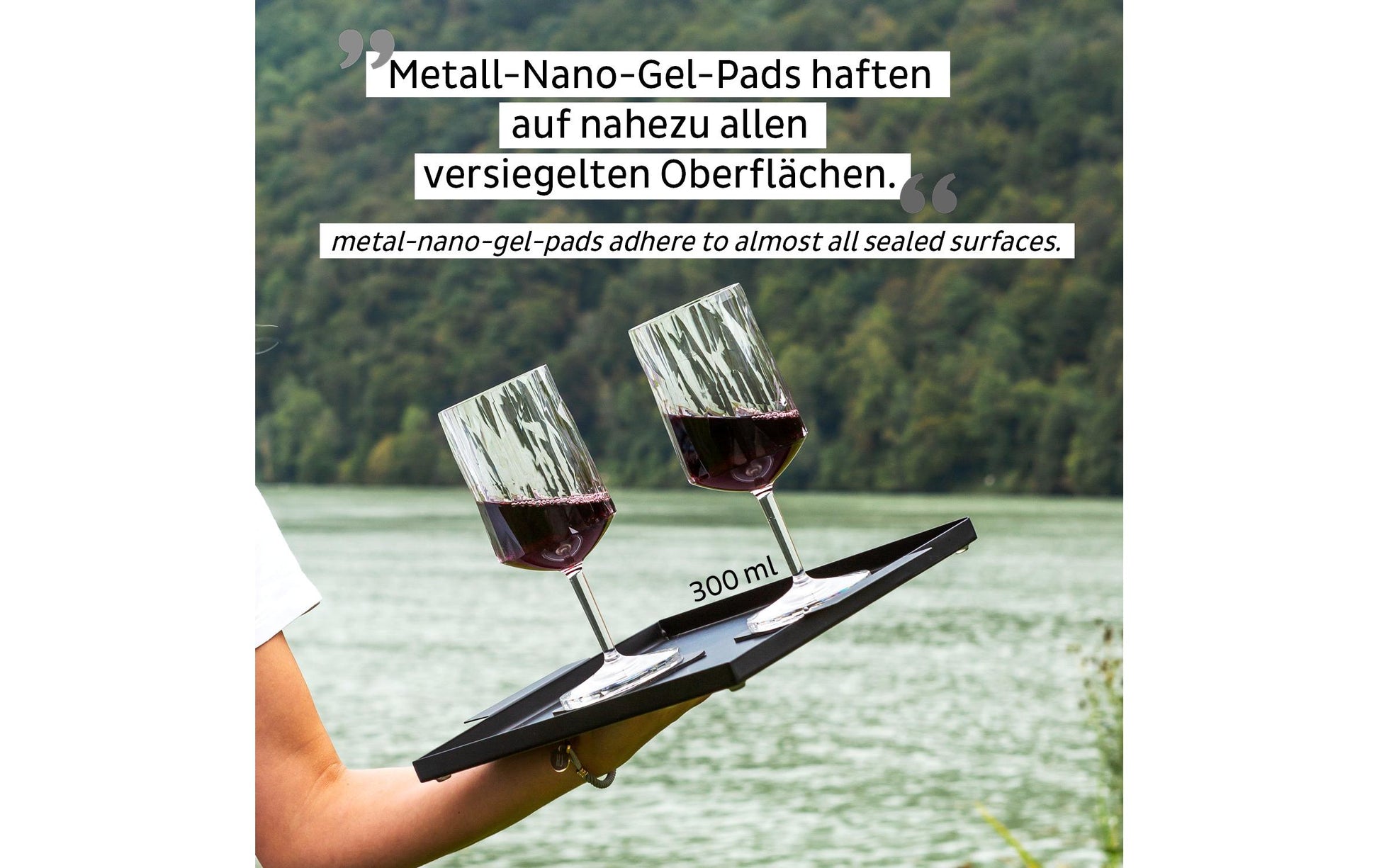 Silwy Weinglas – 0,30 l, Kunststoff, transparent