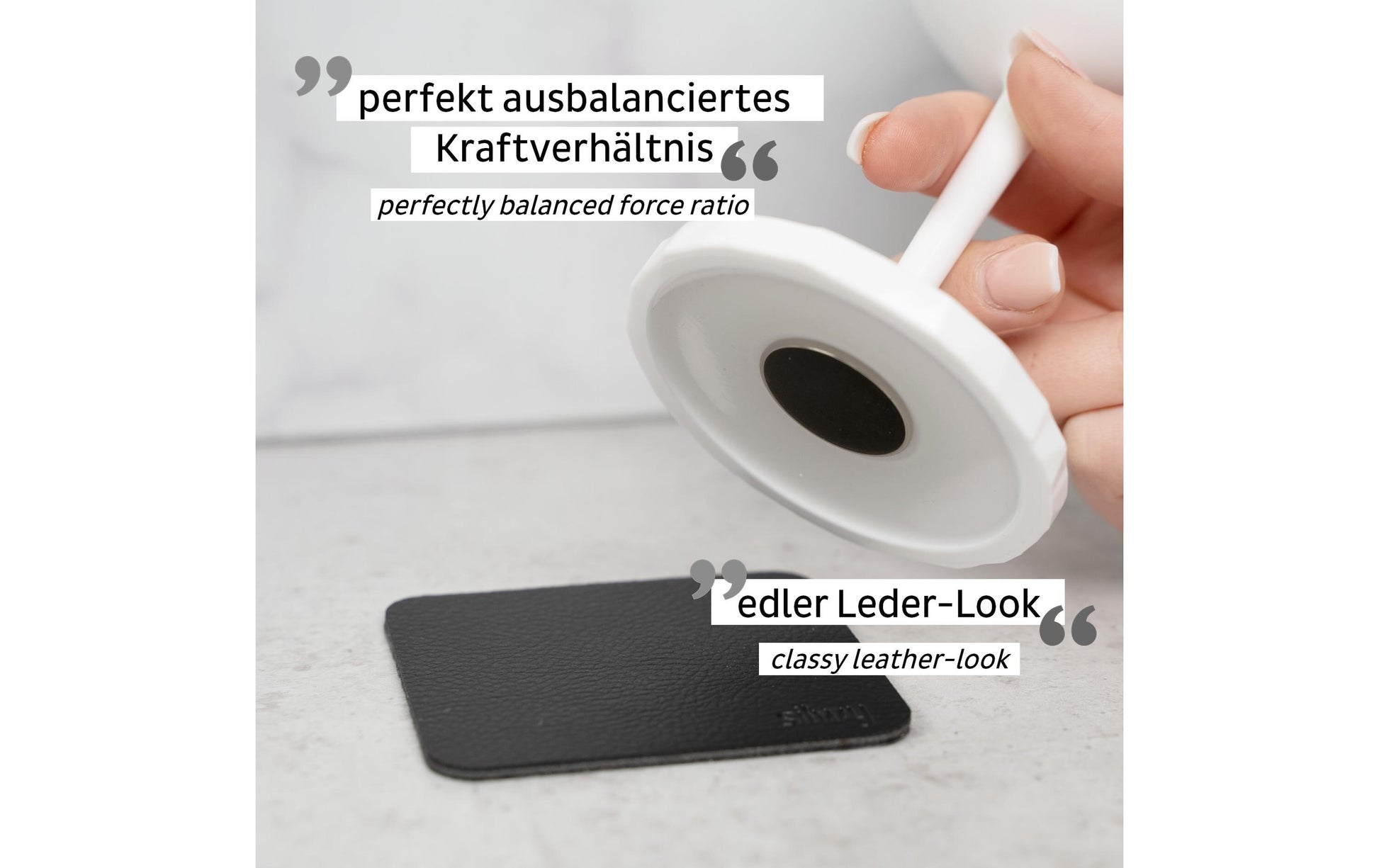 Silwy Weinglas – 300 ml, Ø 7,6 cm, Kunststoff, Weiss