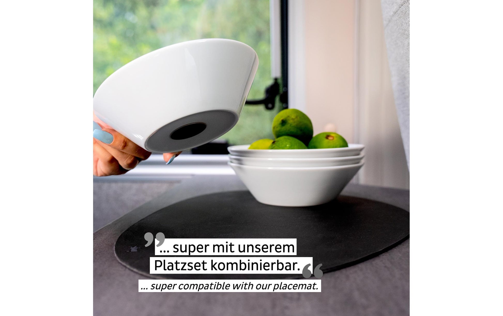 Silwy Suppenschüssel – 2er Set, 400 ml, Ø 16,0 cm, H 4,8 cm, Porzellan, Weiss