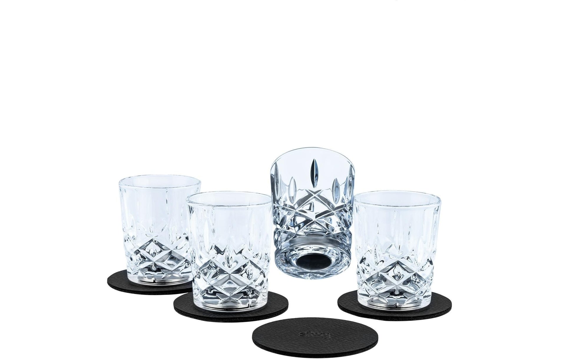 Silwy Shotglas – 4er Set, 40 ml, Kristallglas, Transparent
