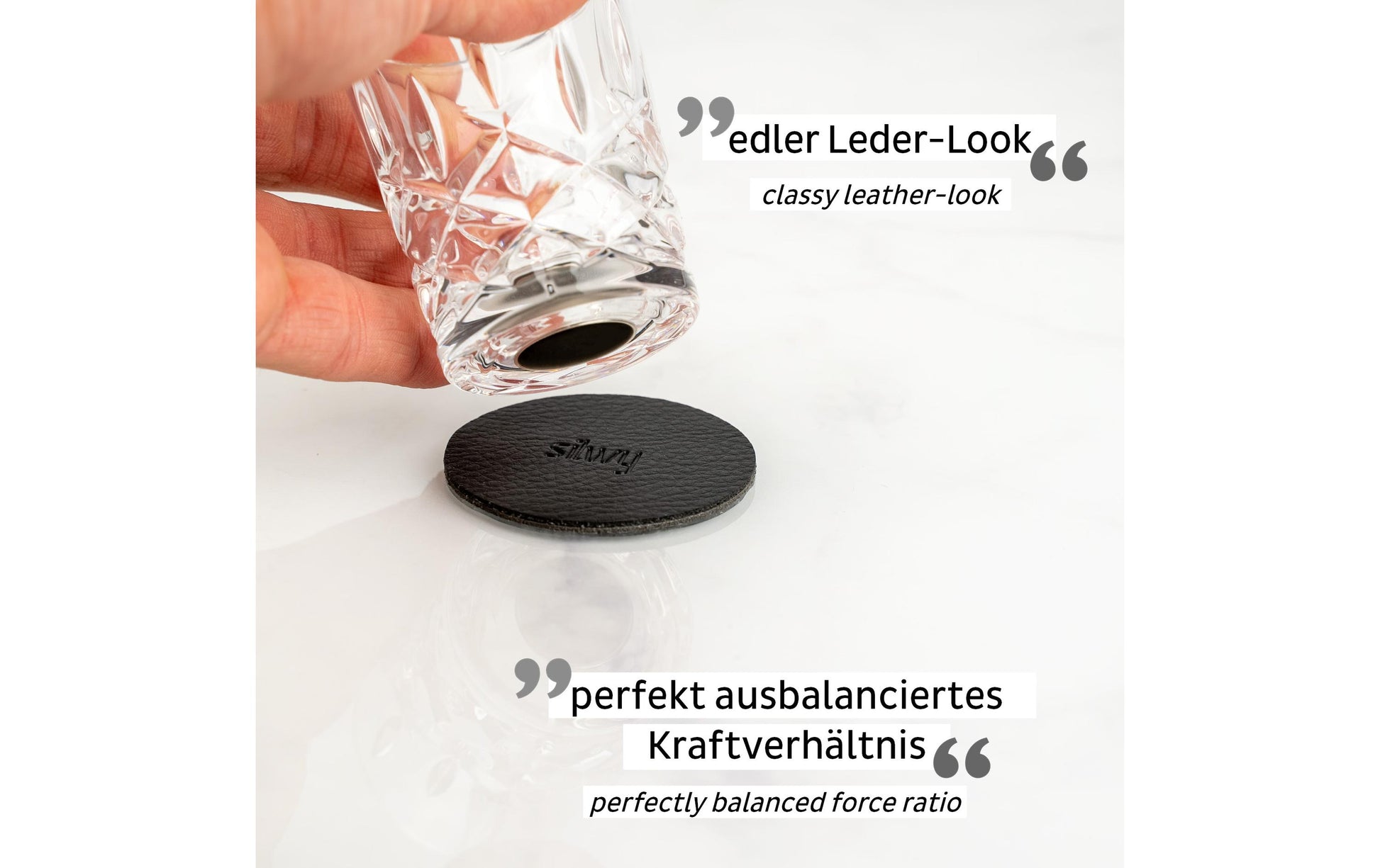Silwy Shotglas – 4er Set, 40 ml, Kristallglas, Transparent