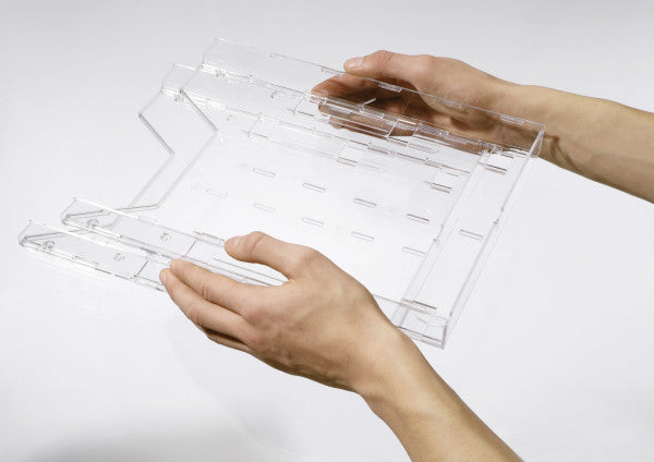Durable Tischprospekthalter A4 – transparent – COMBIBOXX