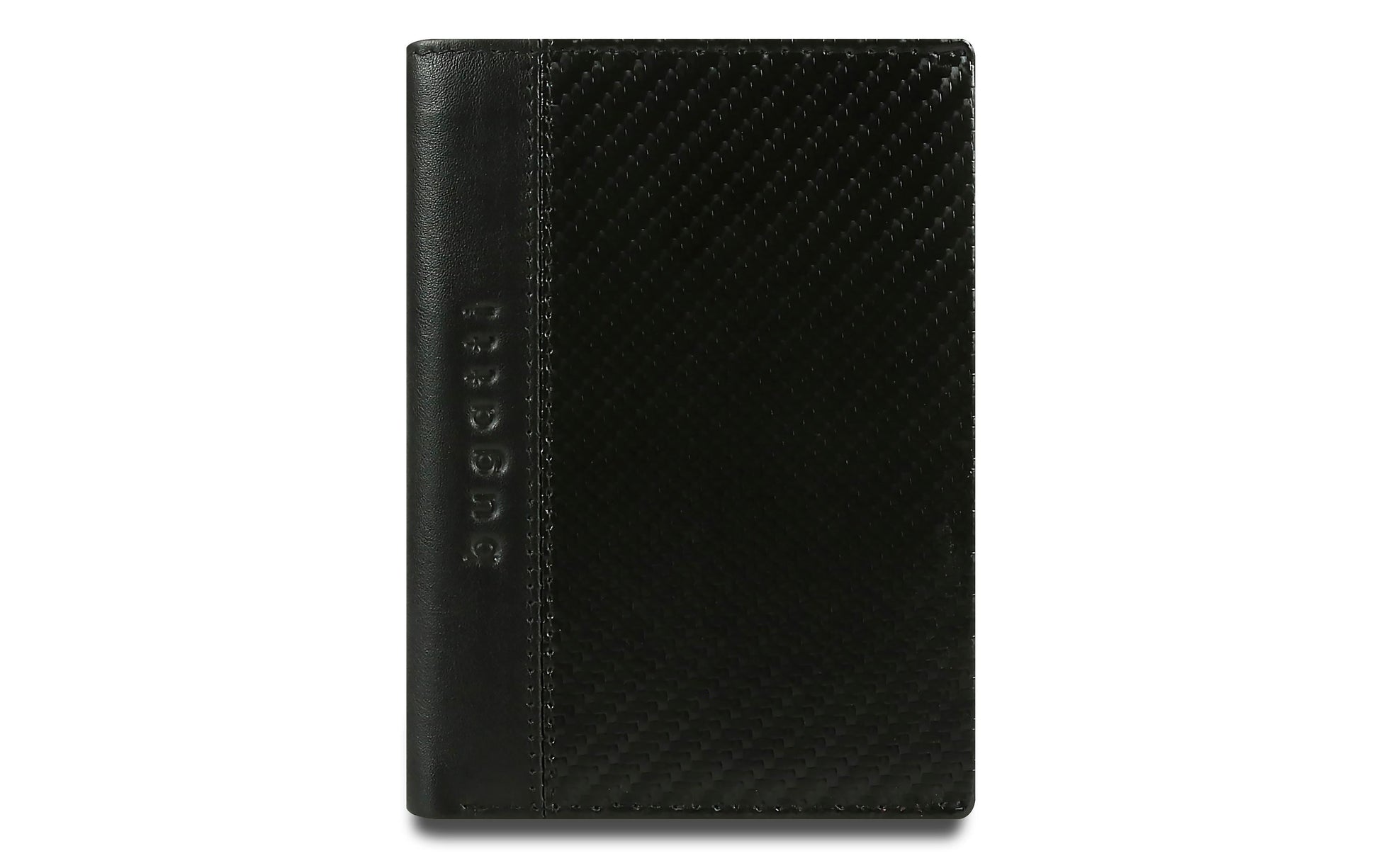 Bugatti cases Bugatti – Hochformatbörse Comet M – RFID-Schutz, Münzfach, 8 Kartenfächer – 90 × 125 × 20 mm – Schwarz – Leder
