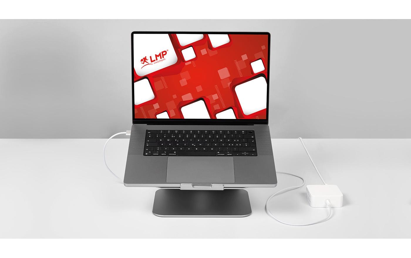 LMP 24700 USB-Ladegerät 140 W – USB-C×1, PD 3.0, GaN – EU-Stecker (Typ C) – für Apple-Laptops, Weiss