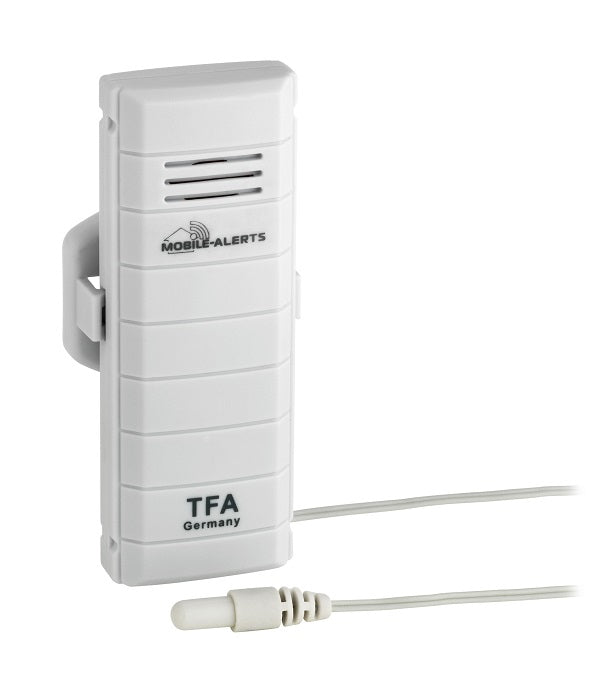 TFA-Dostmann WeatherHub SET2 Temperatur-/Feuchtesensor – Kabelgebunden, −30–60 °C, Innen/Aussen